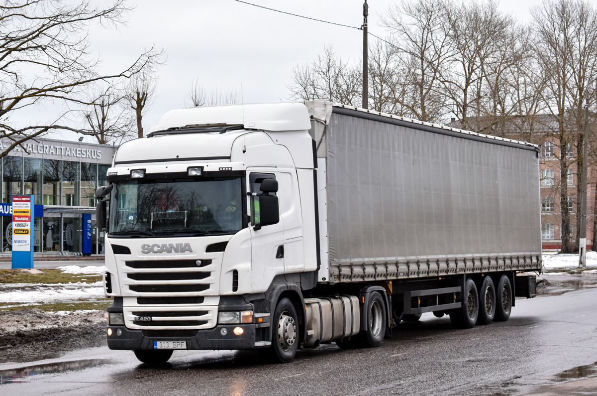 Эстония, № 313 BPF — Scania ('2009) R420