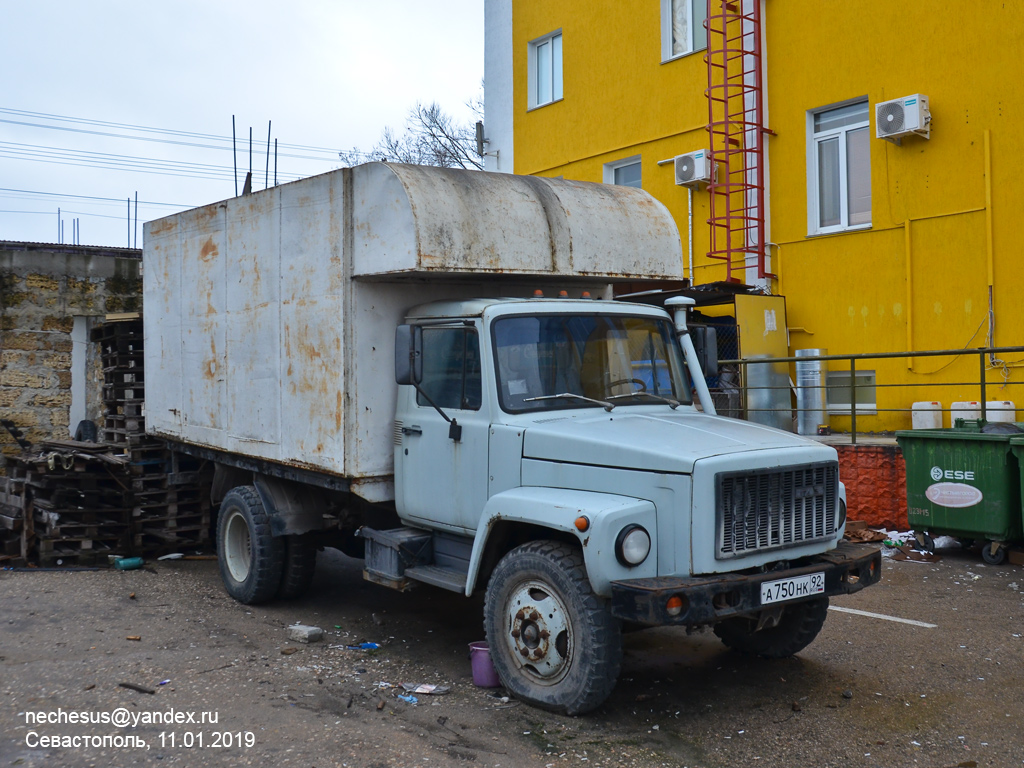 Севастополь, № А 750 НК 92 — ГАЗ-4301