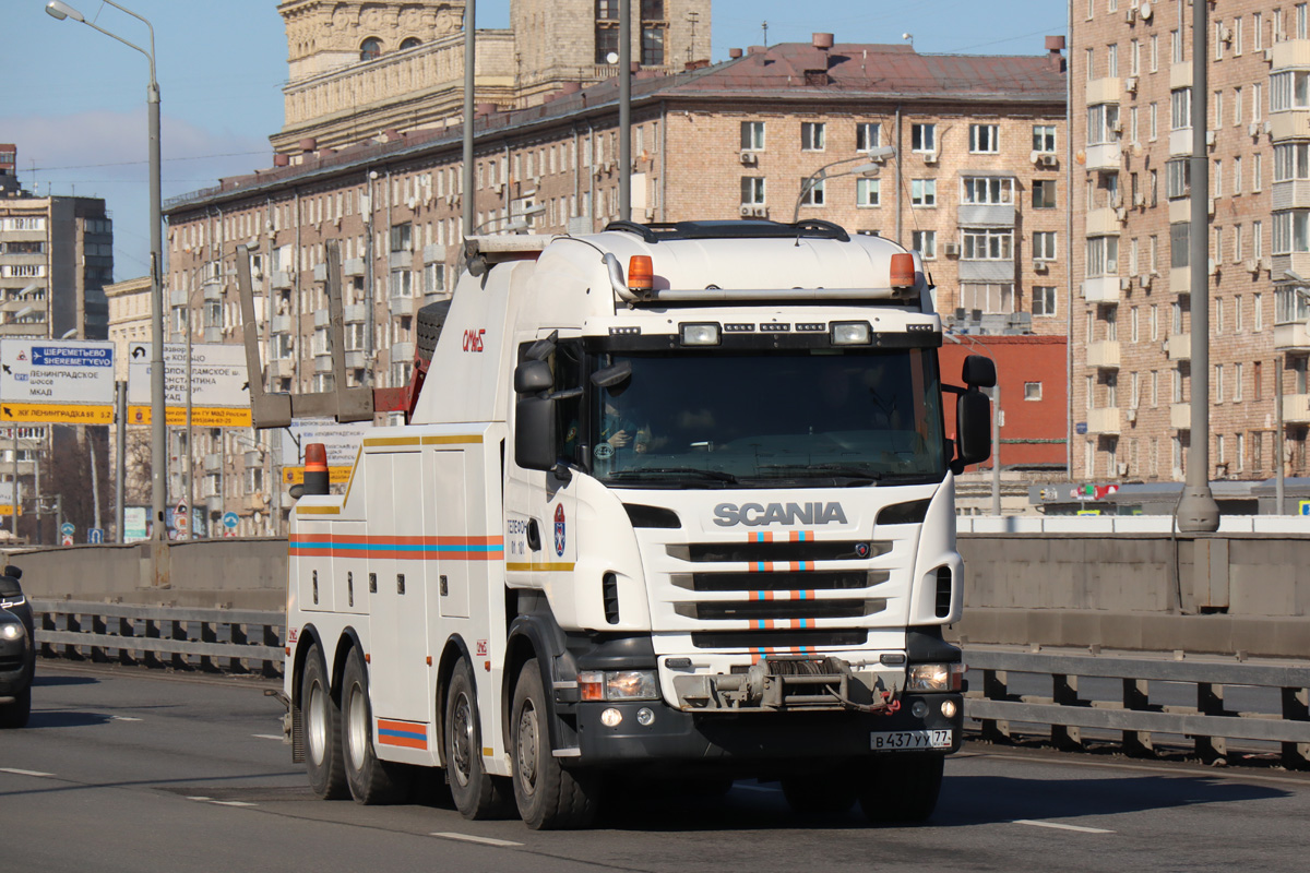 Москва, № В 437 УУ 77 — Scania ('2009) R420