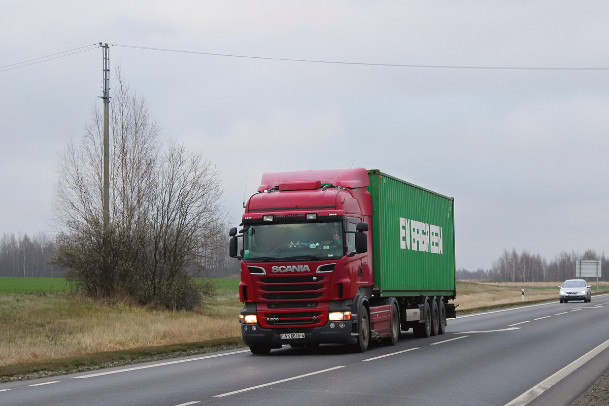 Гродненская область, № АК 6646-4 — Scania ('2009) R500