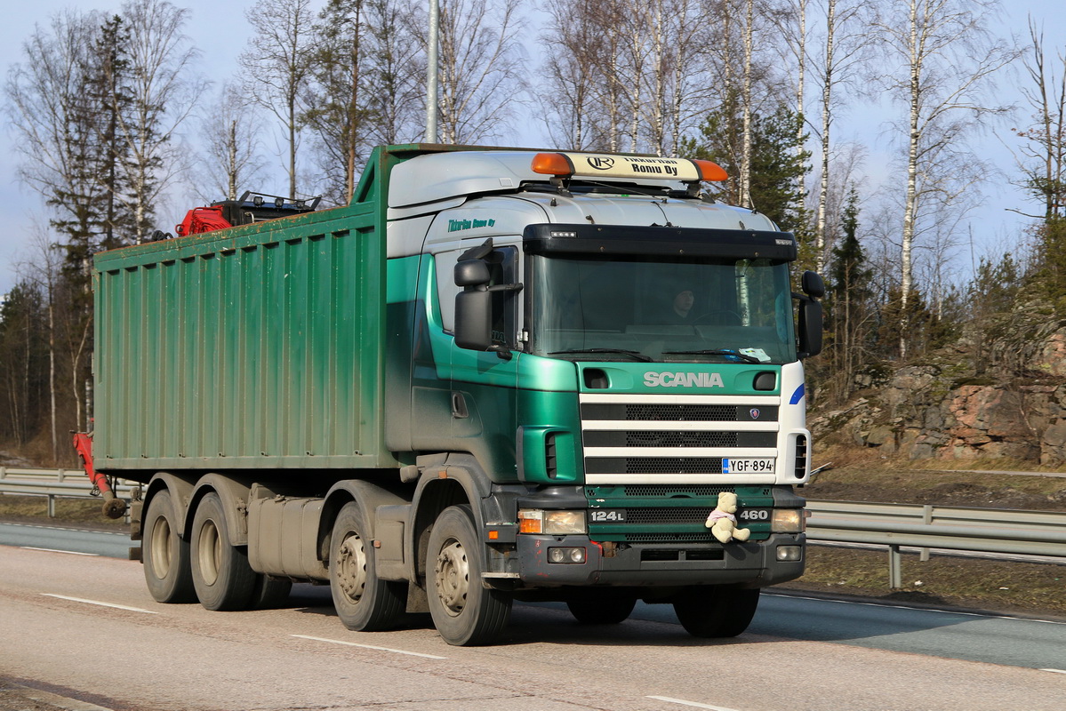 Финляндия, № YGF-894 — Scania ('1996) R124L