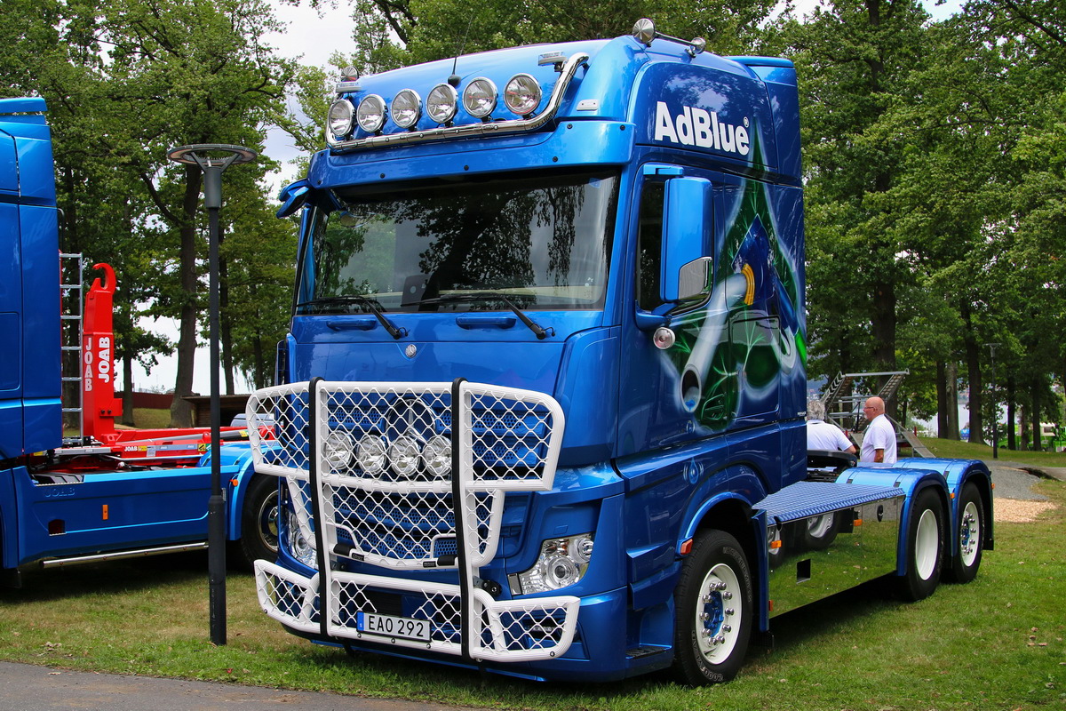 Швеция, № EAO 292 — Mercedes-Benz Actros ('2011)