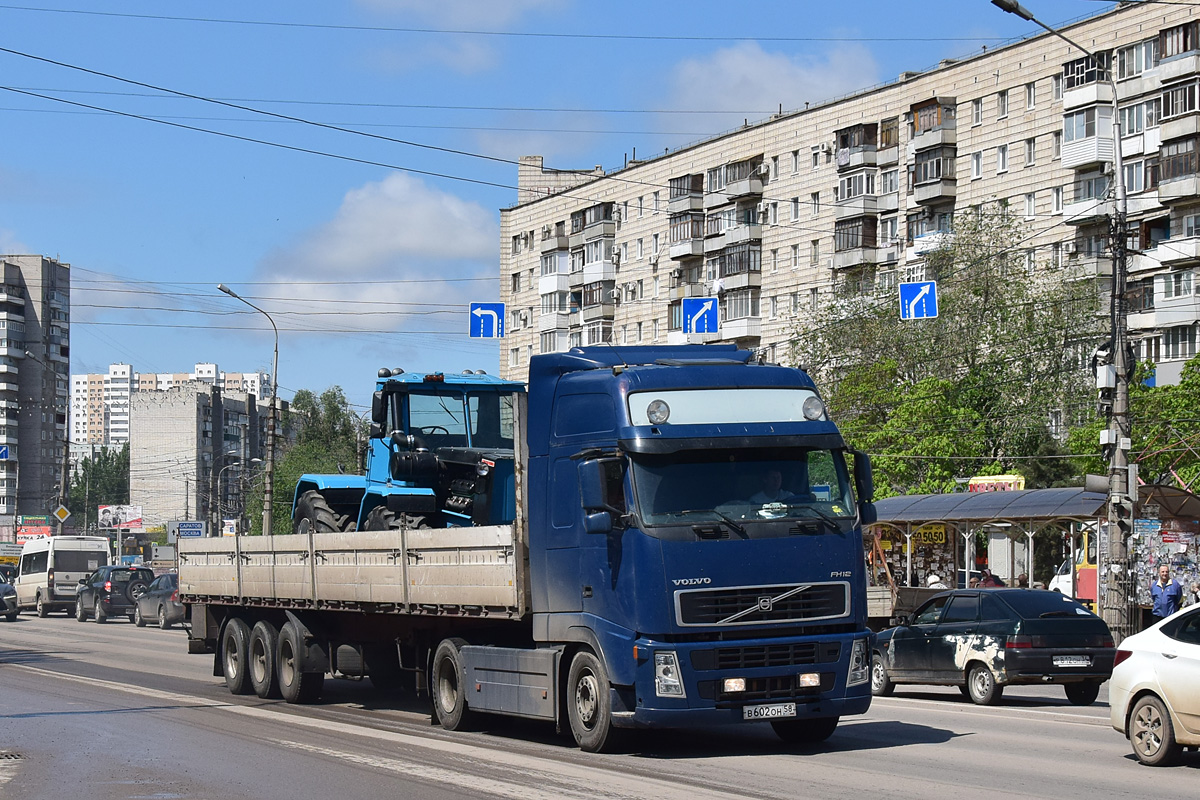 Пензенская область, № В 602 ОН 58 — Volvo ('2002) FH-Series