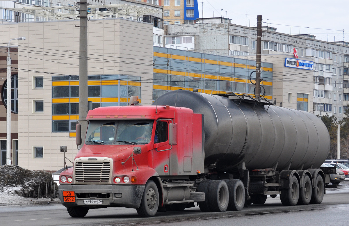 Омская область, № У 694 КР 55 — Freightliner Century Class