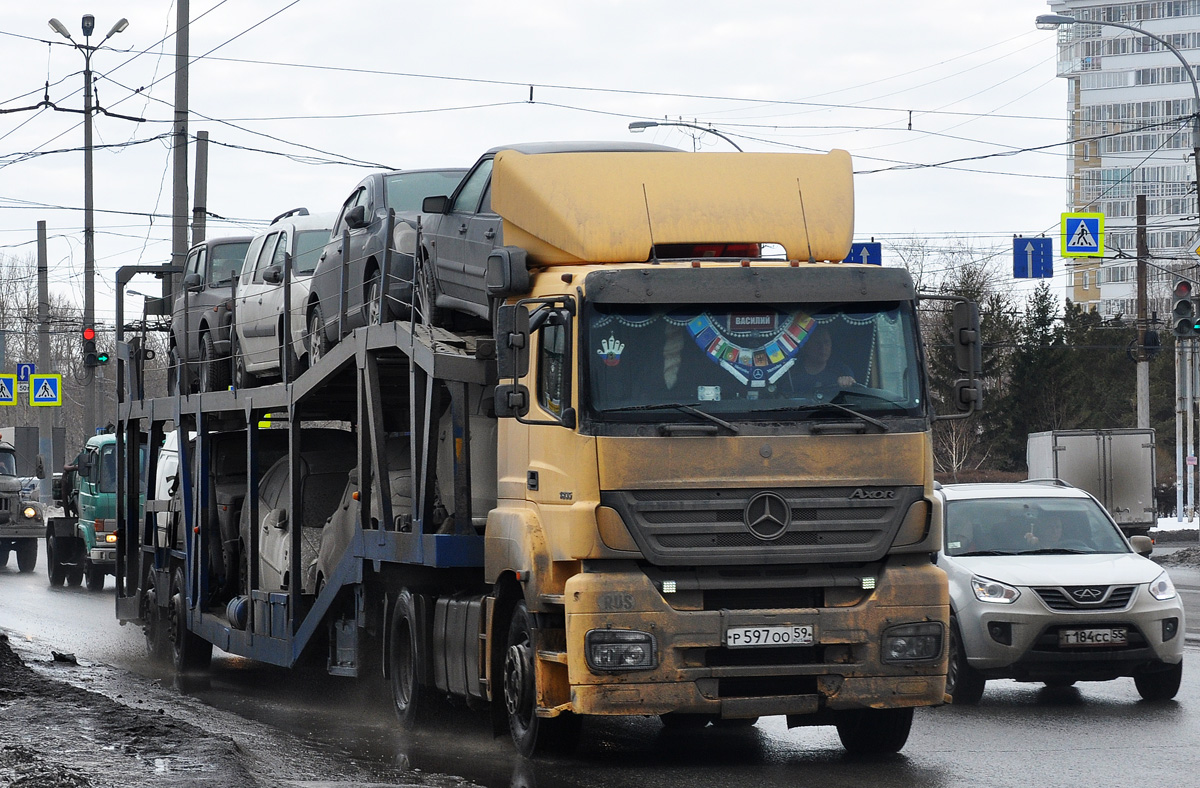 Самарская область, № Р 597 ОО 59 — Mercedes-Benz Axor 1835