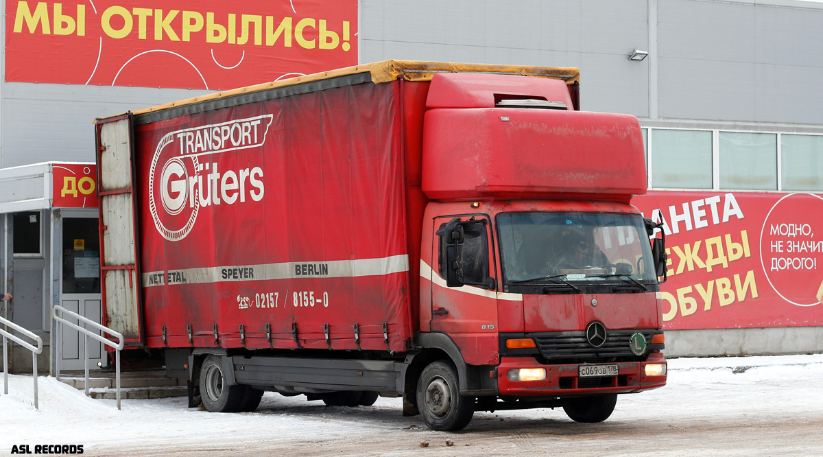 Санкт-Петербург, № С 069 ОВ 178 — Mercedes-Benz Atego 815