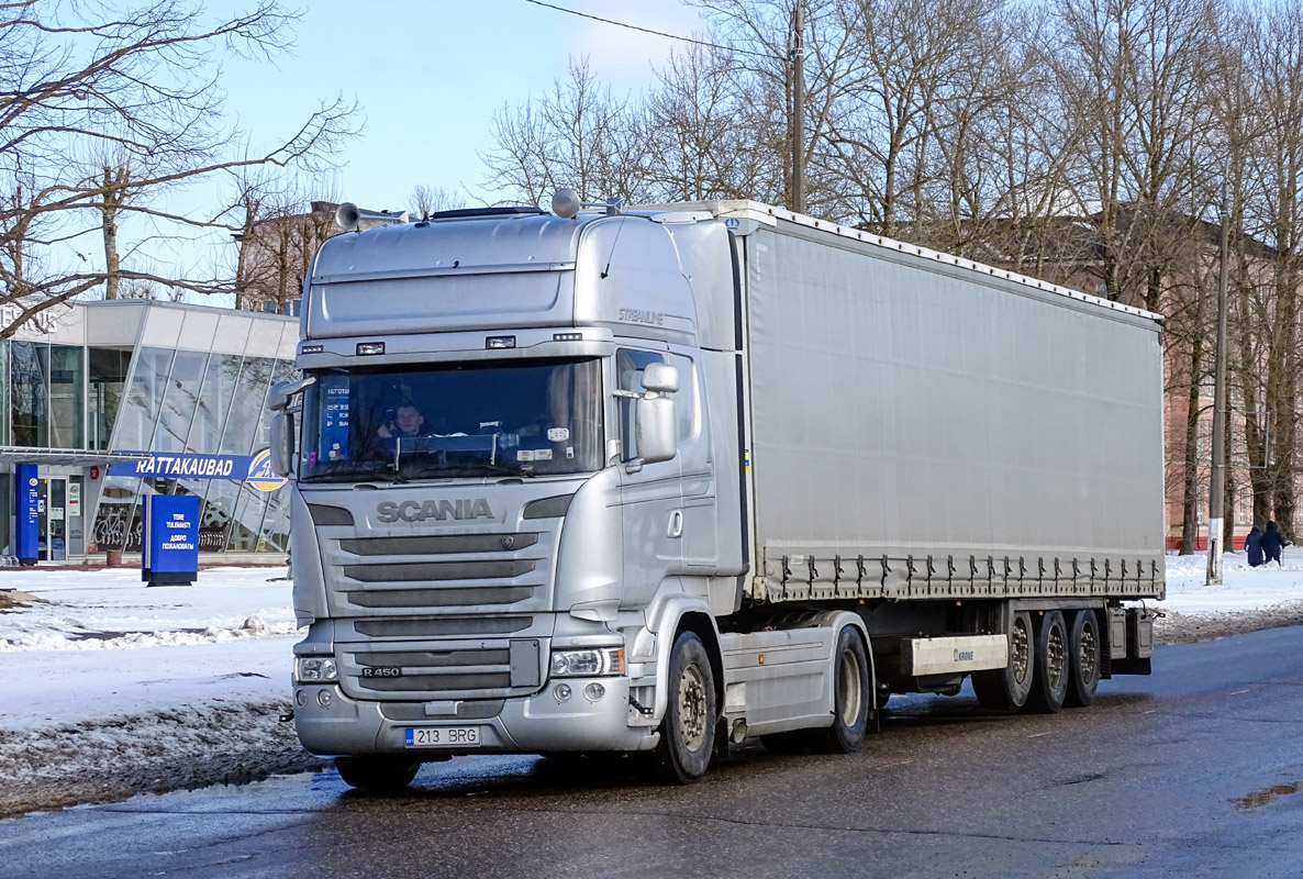 Эстония, № 213 BRG — Scania ('2013) R450