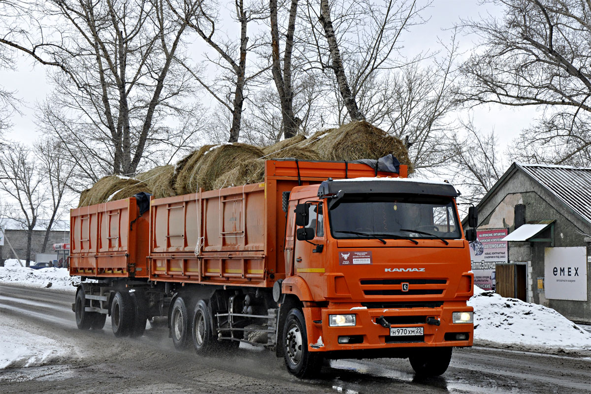 Алтайский край, № Н 970 ХМ 22 — КамАЗ-6520 (общая модель)