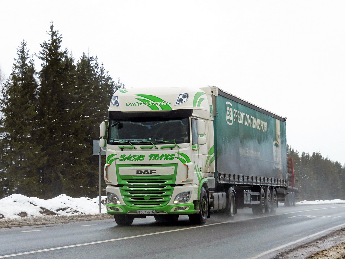 Пермский край, № Е 361 НУ 82 — DAF XF Euro6 FT