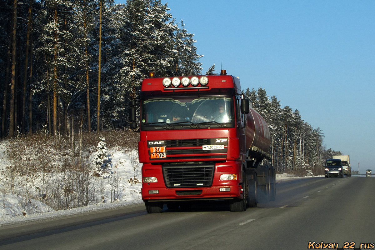 Алтайский край, № М 130 СМ 22 — DAF XF95 FT