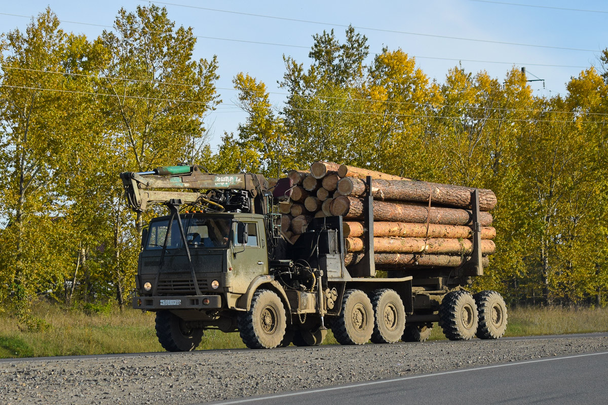 Алтайский край, № К 564 ХР 22 — КамАЗ-43105