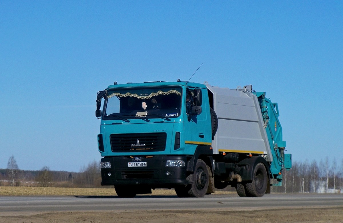 Могилёвская область, № АІ 6198-6 — МАЗ-4570 (общая модель)