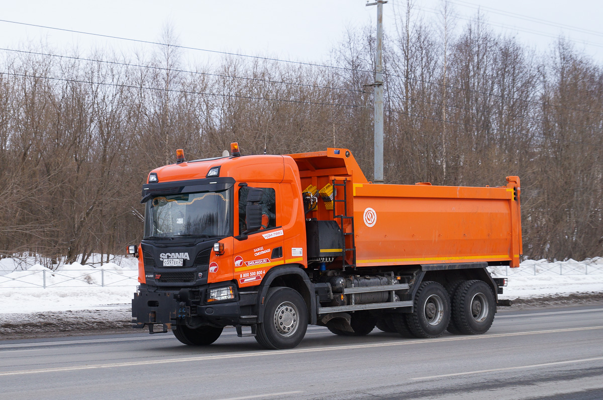 Архангельская область, № О 597 ЕХ 29 — Scania ('2016) P440