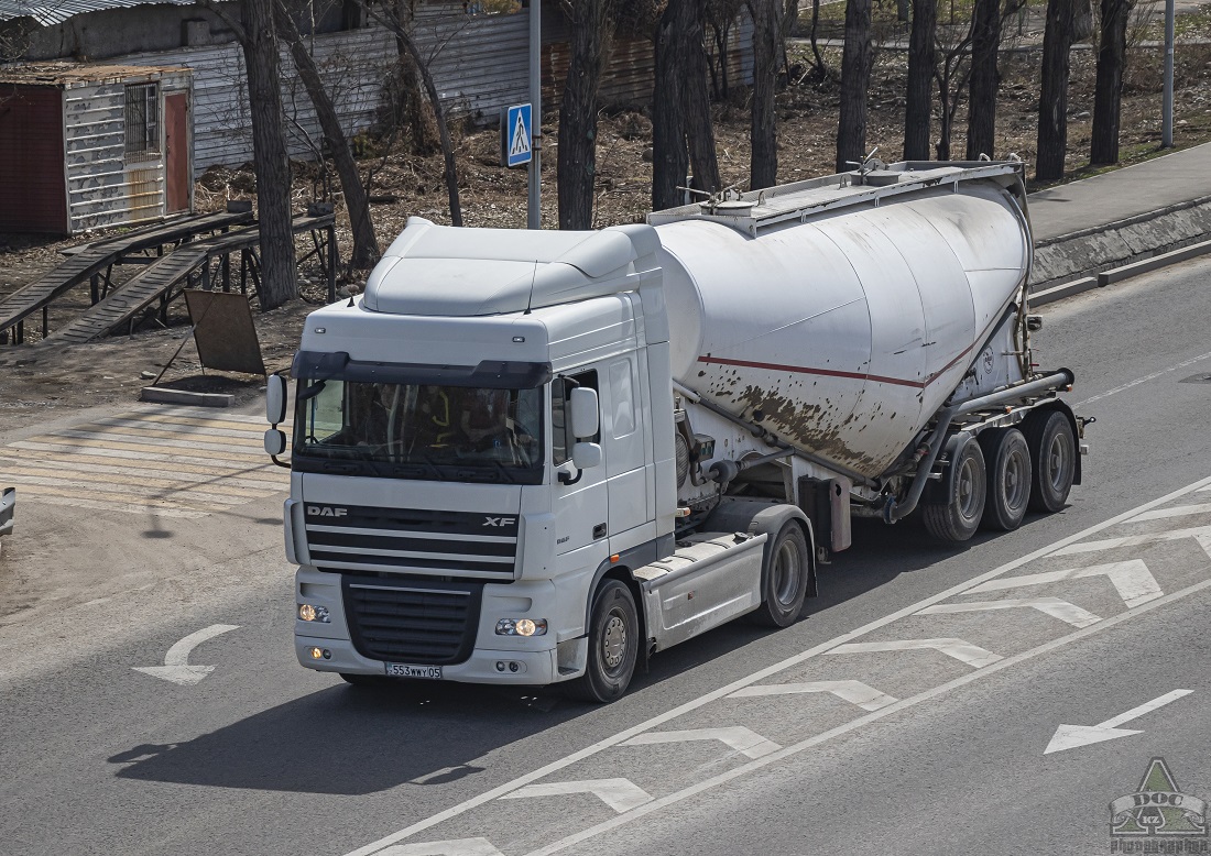 Алматинская область, № 553 WWY 05 — DAF XF105 FT