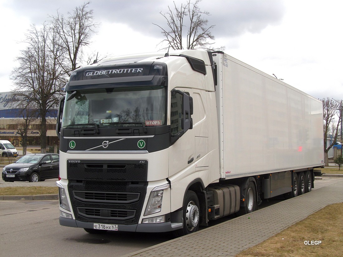 Смоленская область, № Е 318 НХ 67 — Volvo ('2012) FH.460 [X9P]