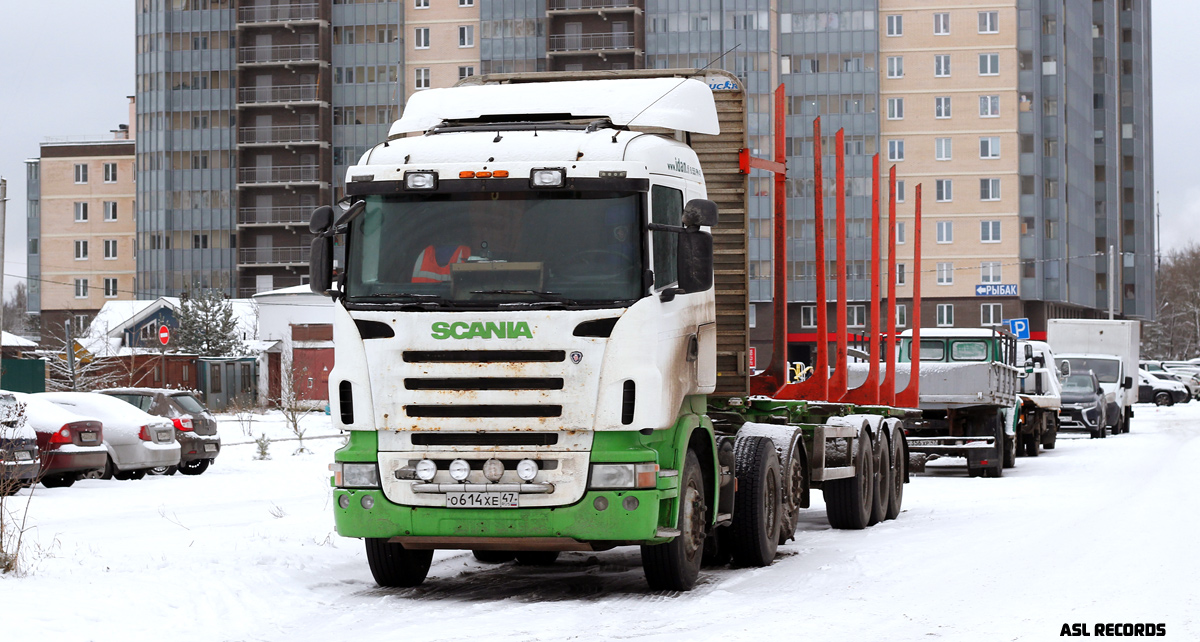 Ленинградская область, № О 614 ХЕ 47 — Scania ('2004) R420