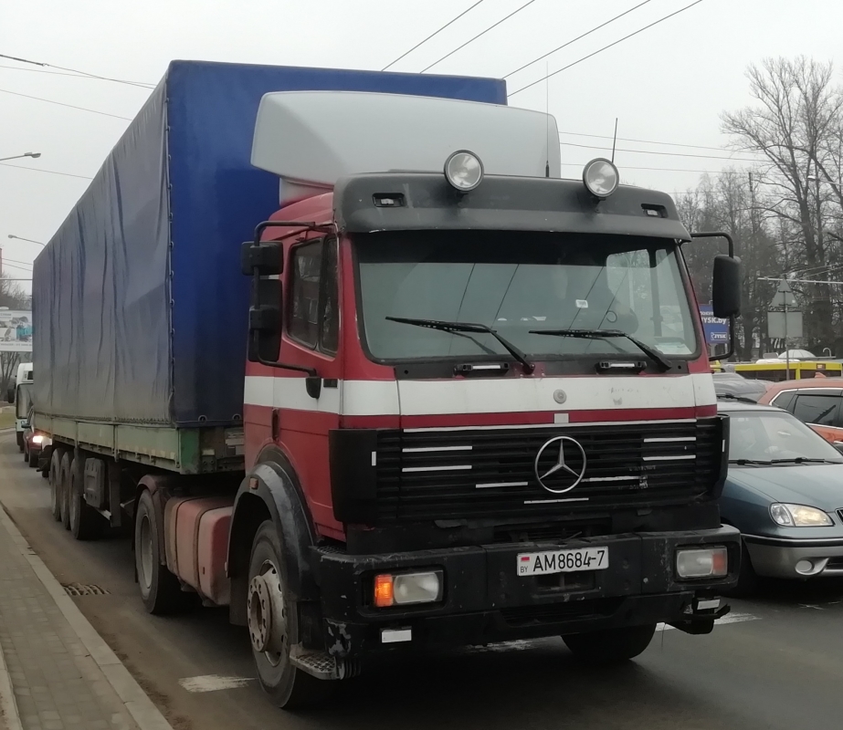 Минск, № АМ 8684-7 — Mercedes-Benz SK (общ. мод.)