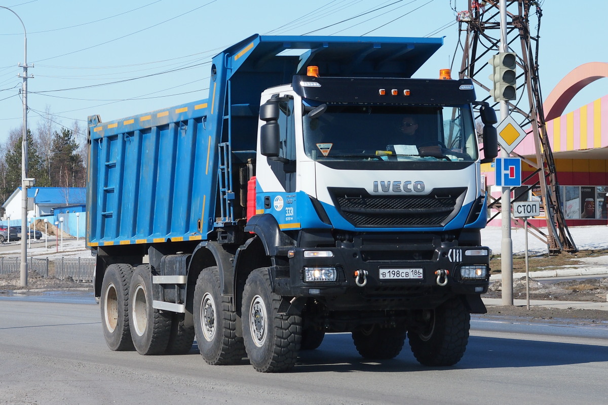 Ханты-Мансийский автоном.округ, № В 198 СВ 186 — IVECO-AMT Trakker ('2013)