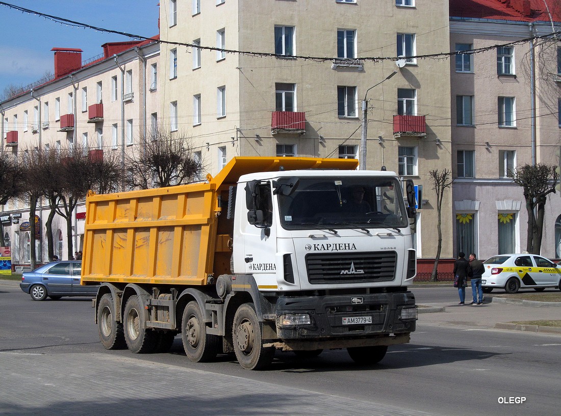 Гродненская область, № АМ 3779-4 — МАЗ-6516 (общая модель)