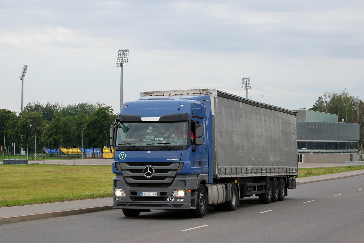 Литва, № GFF 927 — Mercedes-Benz Actros ('2009) 1844