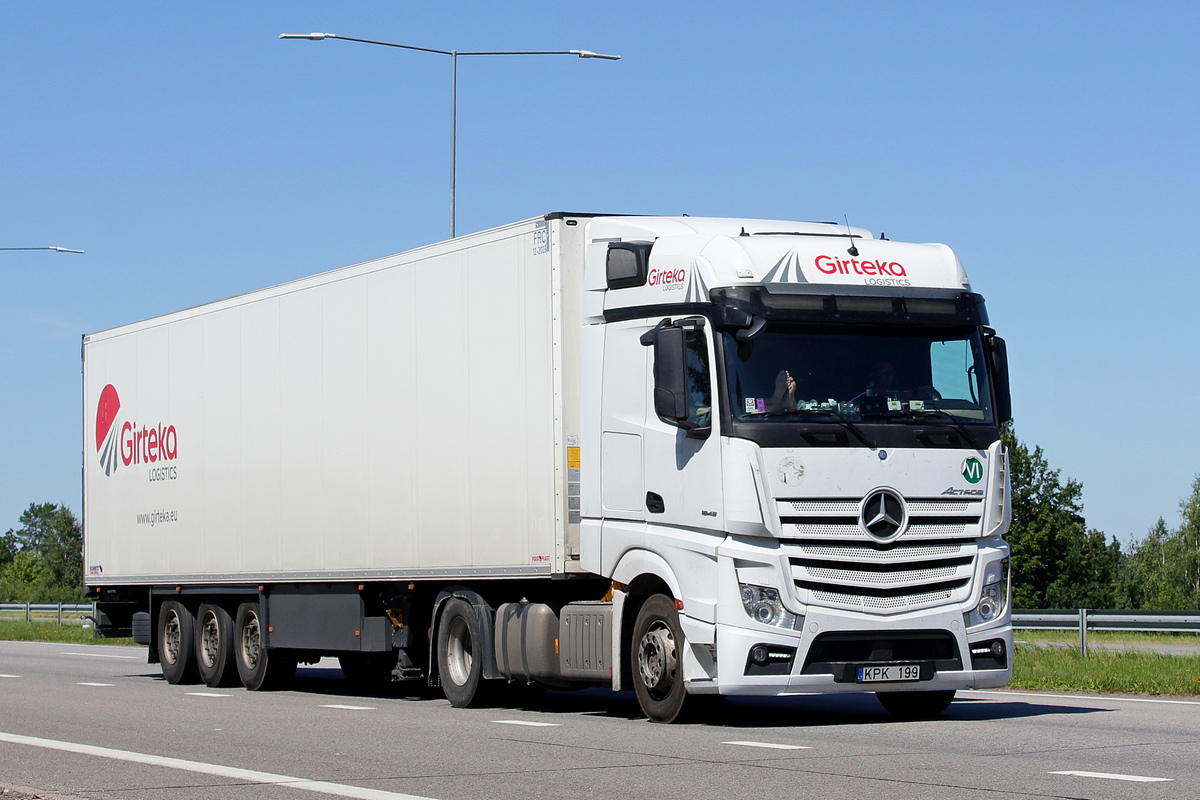 Литва, № KPK 199 — Mercedes-Benz Actros ('2011) 1845