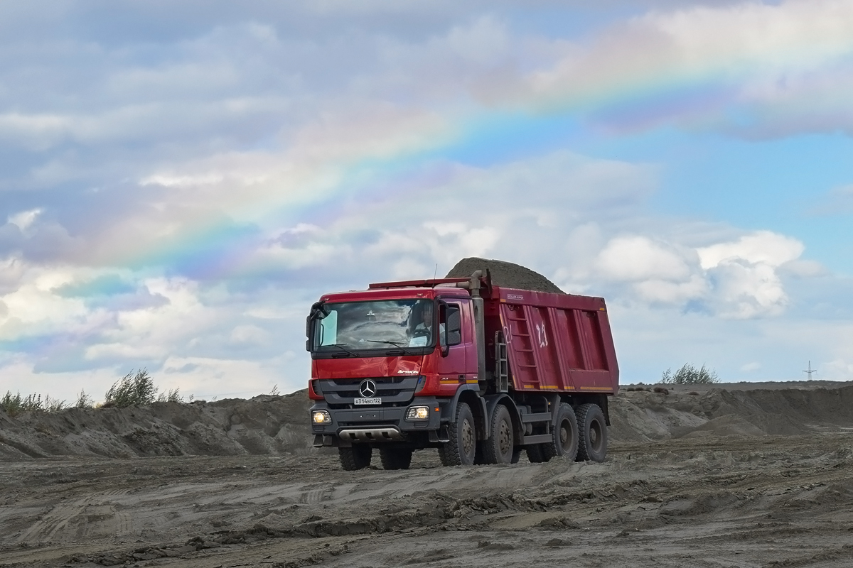 Алтайский край, № А 314 ВО 122 — Mercedes-Benz Actros '09 4141 [Z9M]