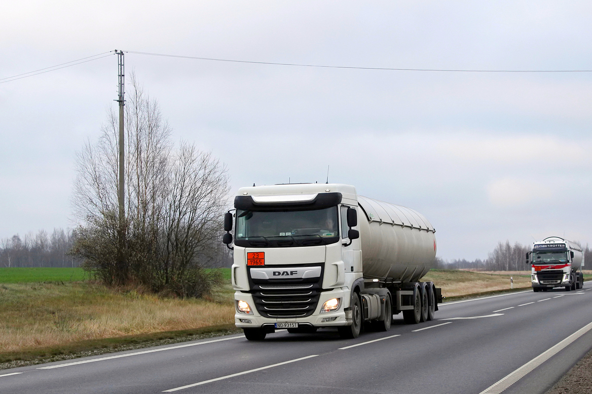 Польша, № NO 9315T — DAF XF Euro6 FT