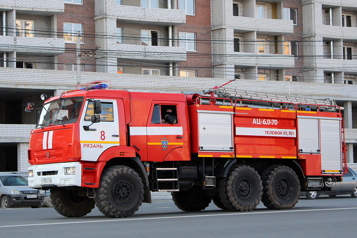 Рязанская область, № Р 755 СТ 62 — КамАЗ-43118-46