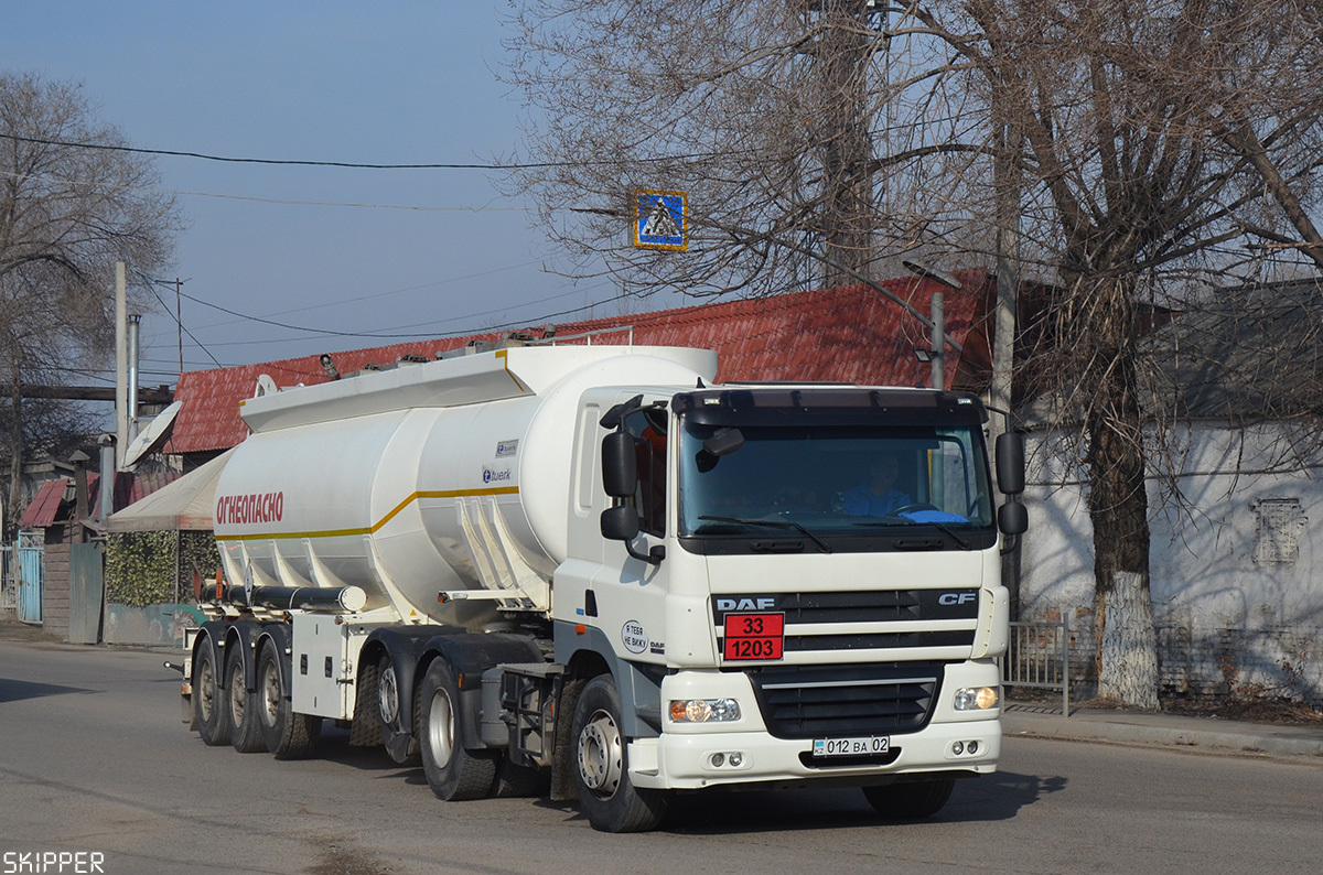 Алматы, № 012 BA 02 — DAF CF85 FTR