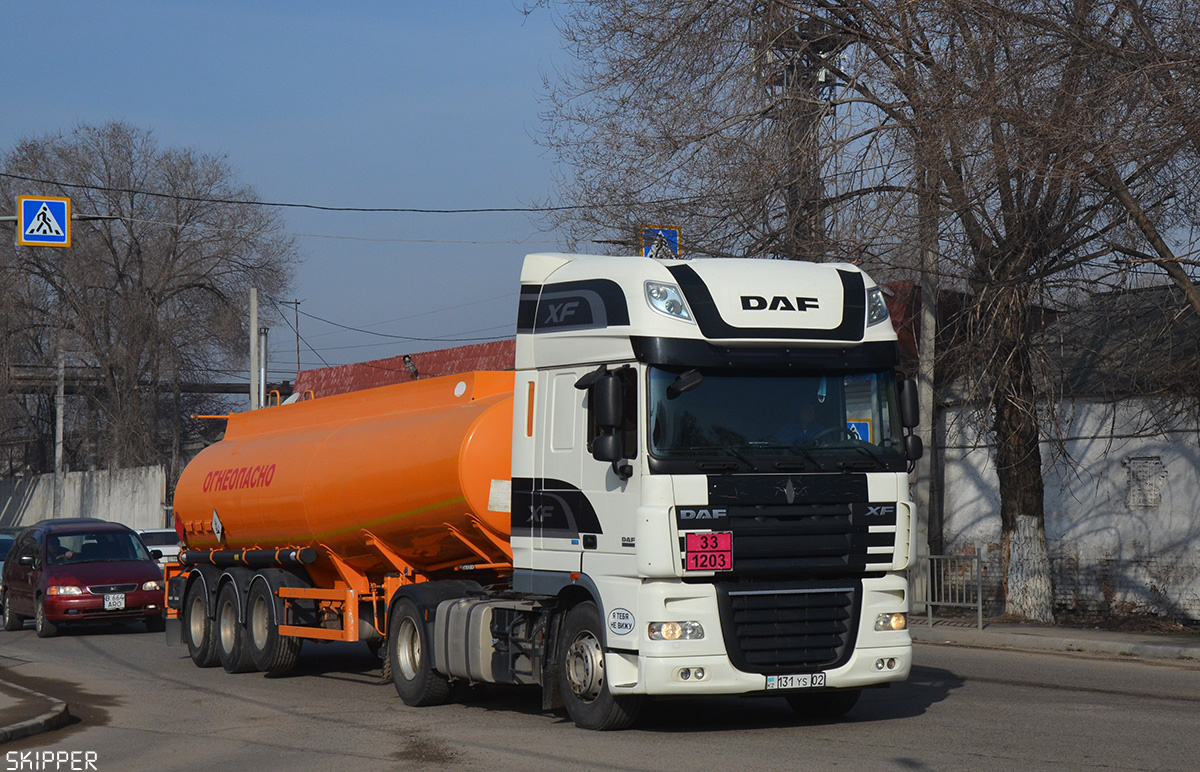 Алматы, № 131 YS 02 — DAF XF105 FT