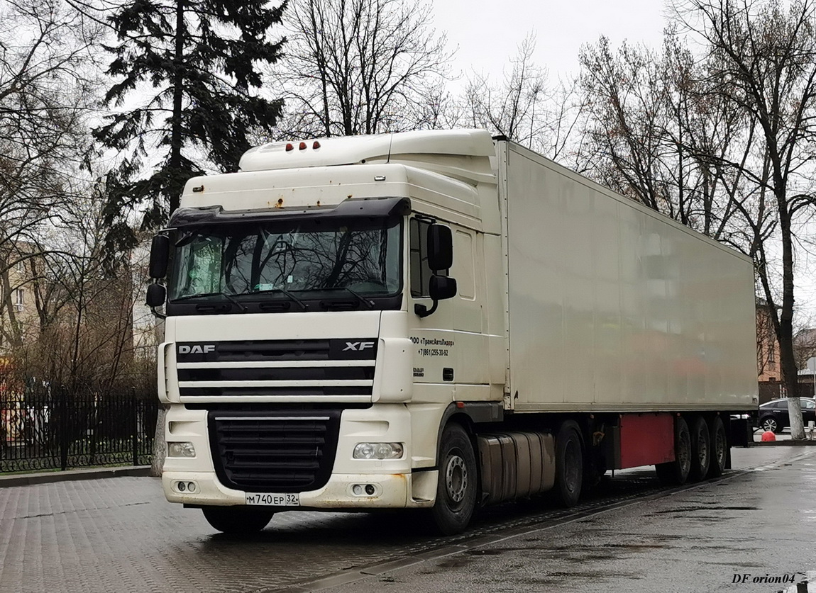 Брянская область, № М 740 ЕР 32 — DAF XF105 FT