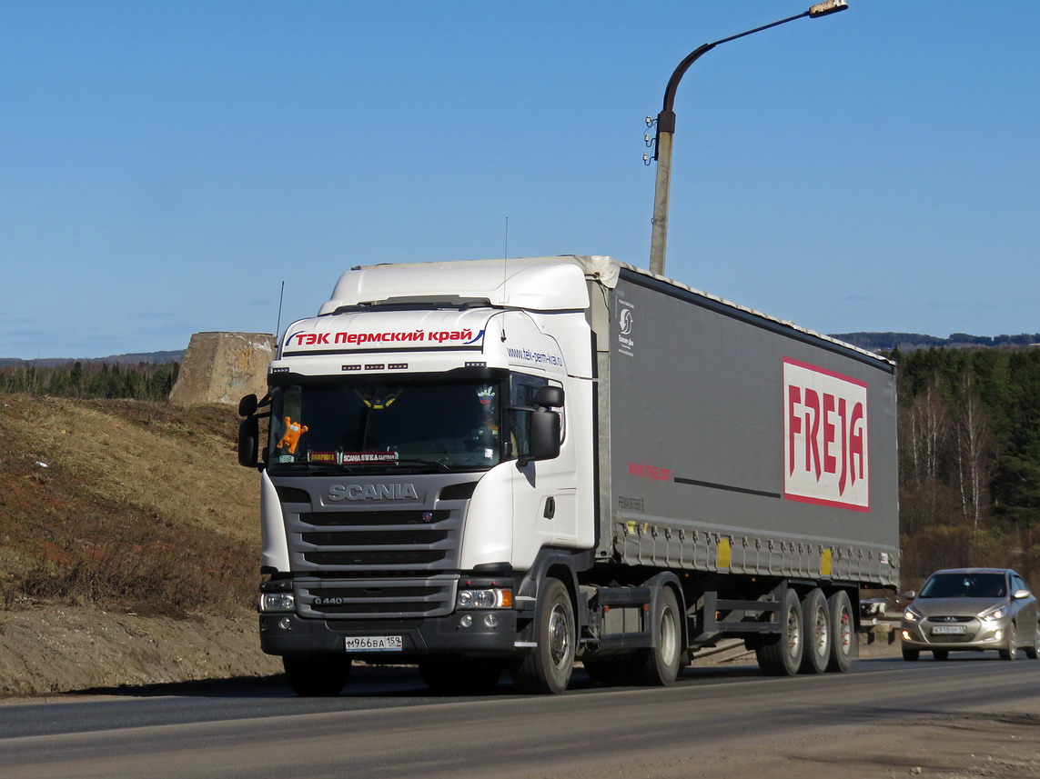 Пермский край, № М 966 ВА 159 — Scania ('2013) G440