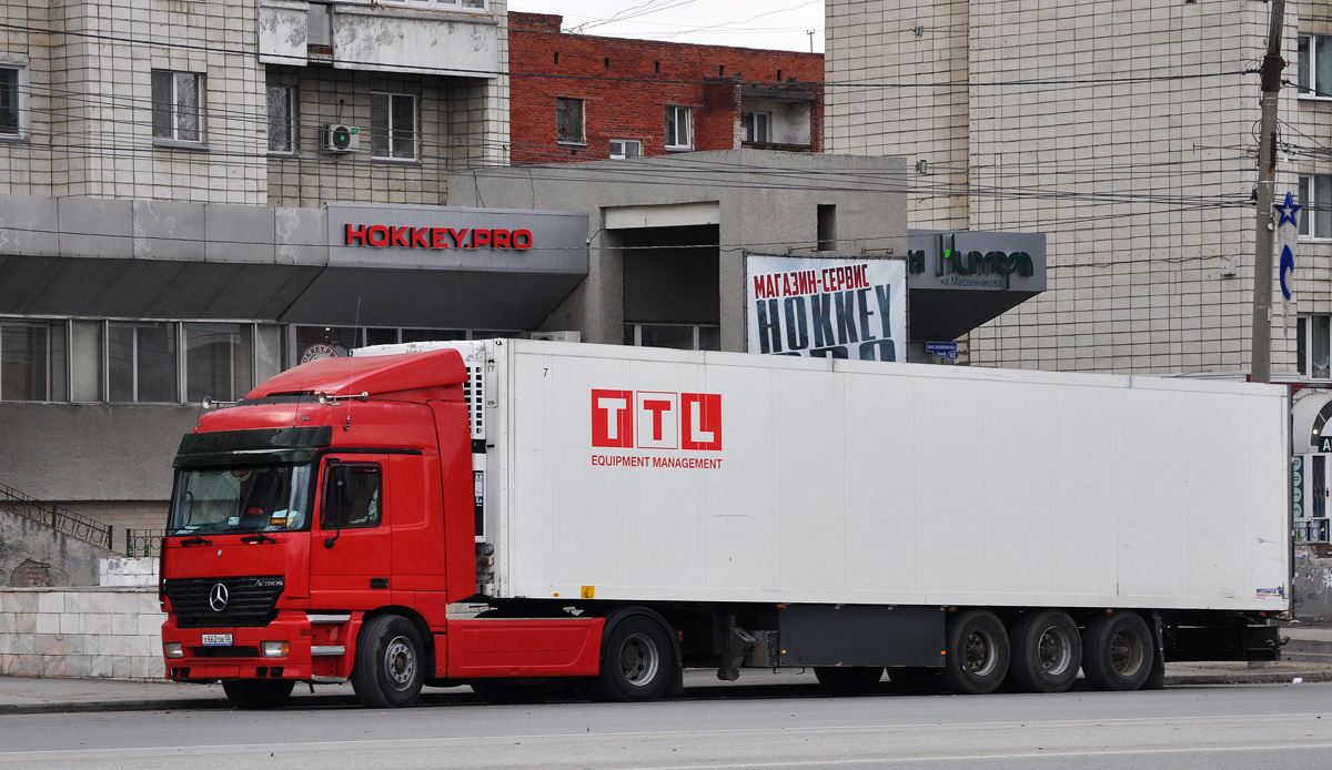 Омская область, № Х 662 ОВ 55 — Mercedes-Benz Actros ('1997)