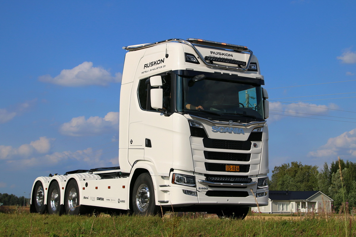 Финляндия, № S-524 — Scania ('2016) S650