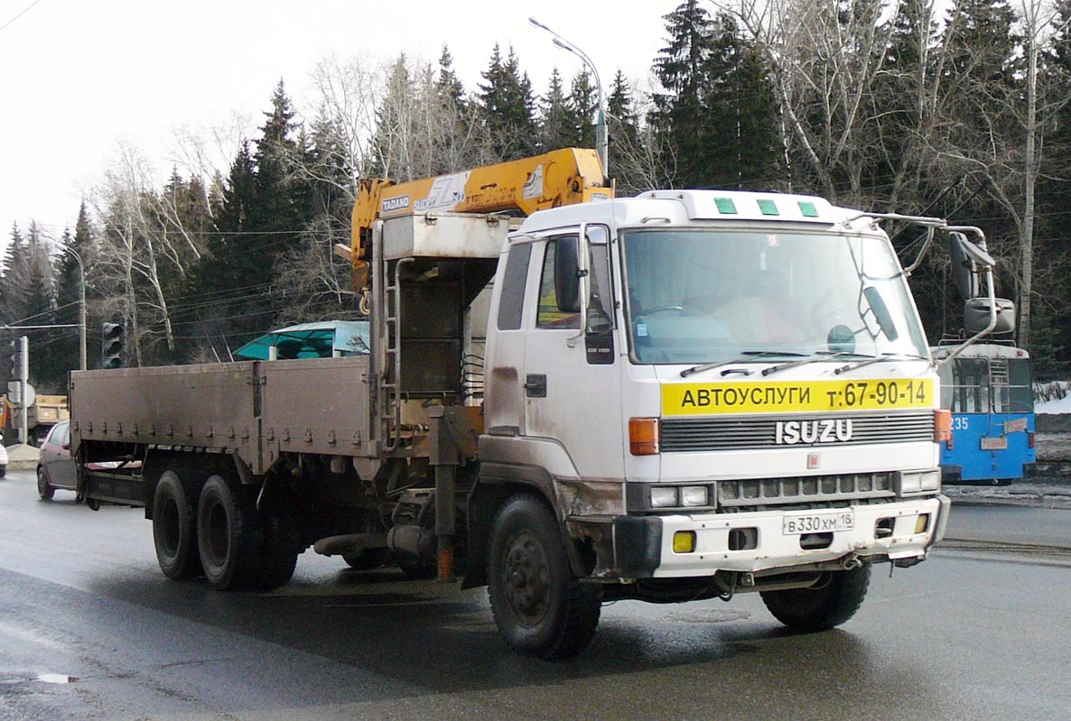 Удмуртия, № В 330 ХМ 18 — Isuzu (общая модель)