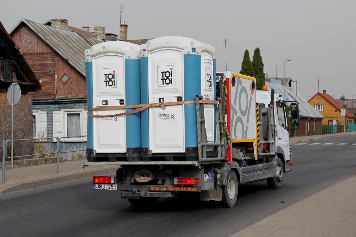 Литва, № JBJ 251 — Mercedes-Benz Atego 818