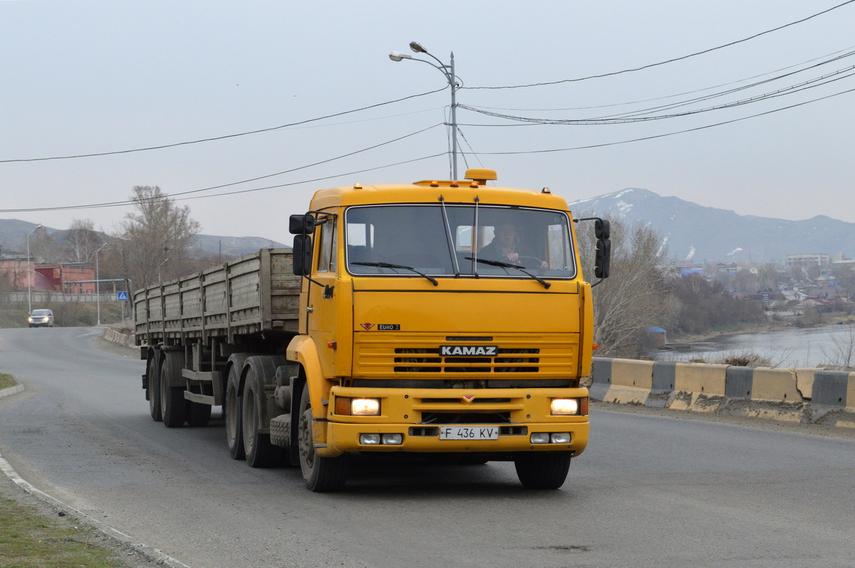 Восточно-Казахстанская область, № F 436 KV — КамАЗ-65116 [651160]