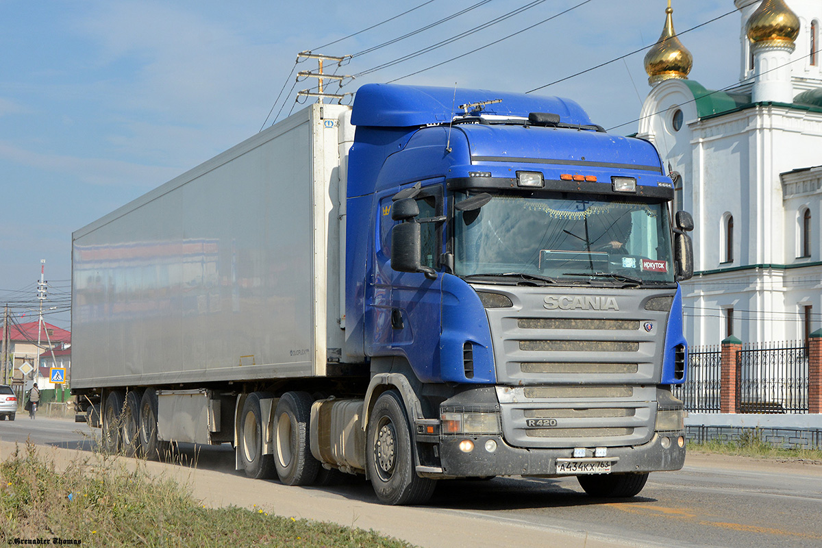 Самарская область, № А 434 КХ 763 — Scania ('2004) R420