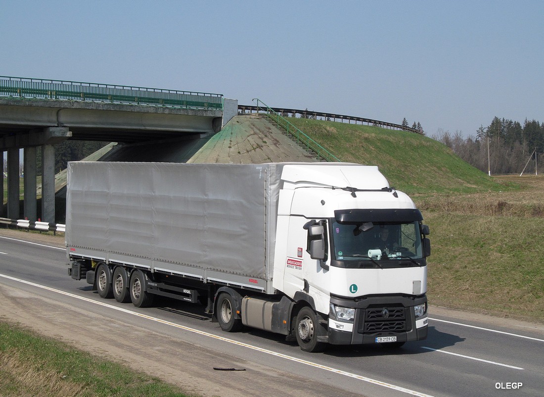 Черниговская область, № СВ 2139 СВ — Renault T-Series ('2013)