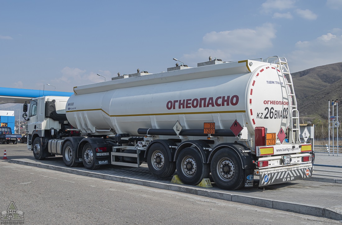 Алматы, № 012 BA 02 — DAF CF85 FTR