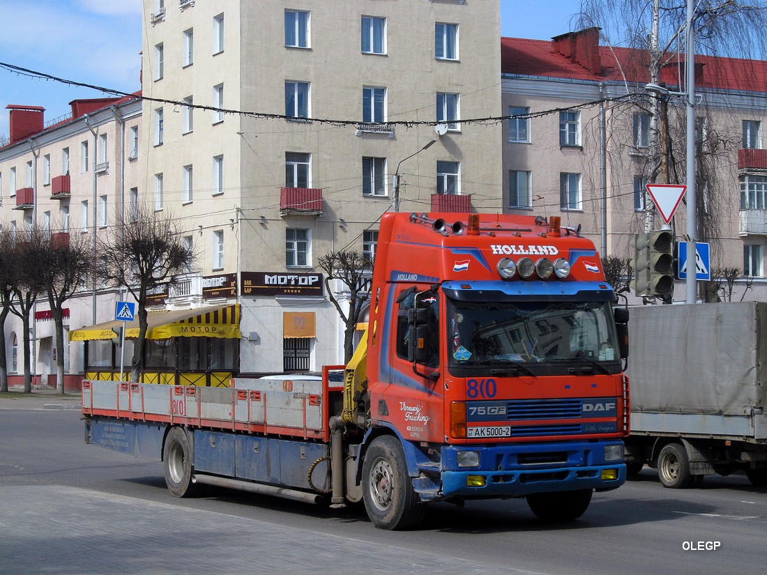 Витебская область, № АК 5000-2 — DAF 75 (CF) FA