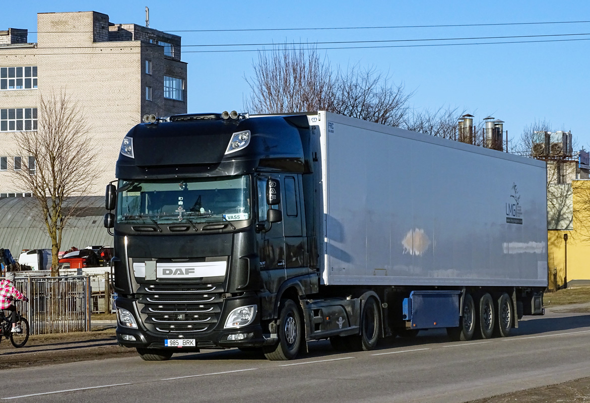 Эстония, № 985 BRK — DAF XF Euro6 FT