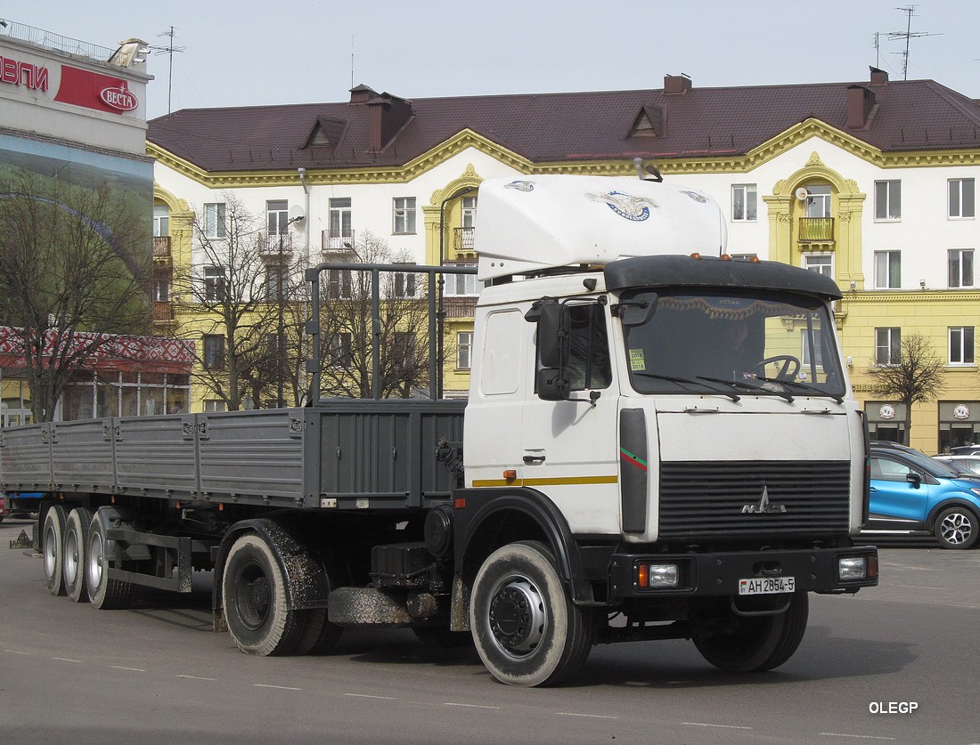 Минская область, № АН 2854-5 — МАЗ-5432 (общая модель)