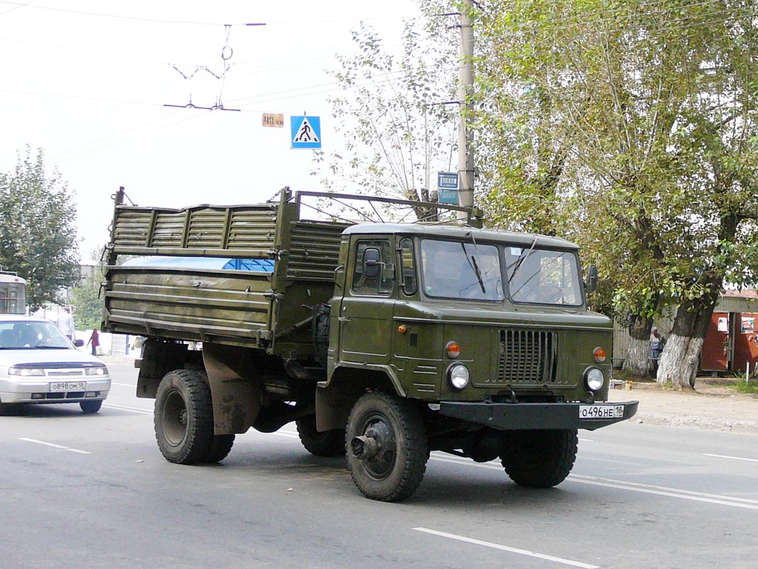 Удмуртия, № О 496 НЕ 18 — ГАЗ-66-31