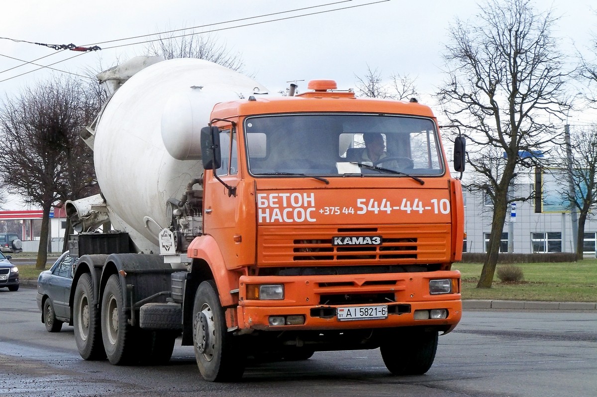 Могилёвская область, № АІ 5821-6 — КамАЗ-6520 (общая модель)