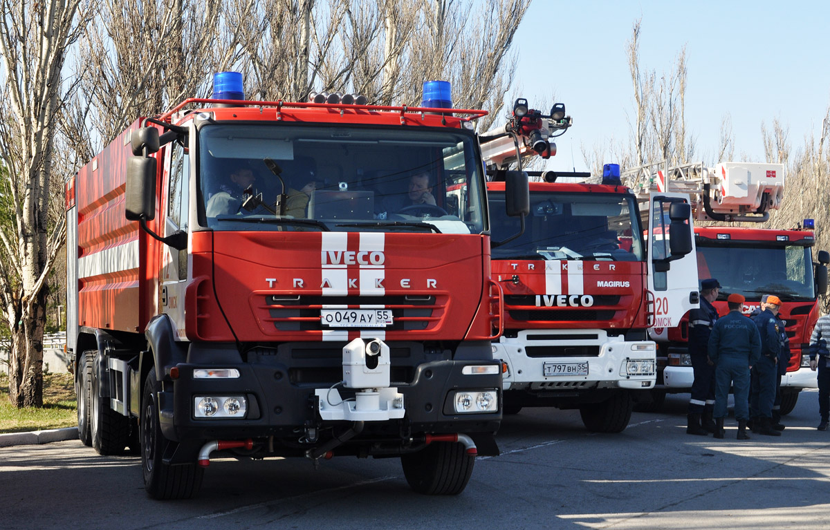 Омская область, № О 049 АУ 55 — IVECO Trakker ('2004)