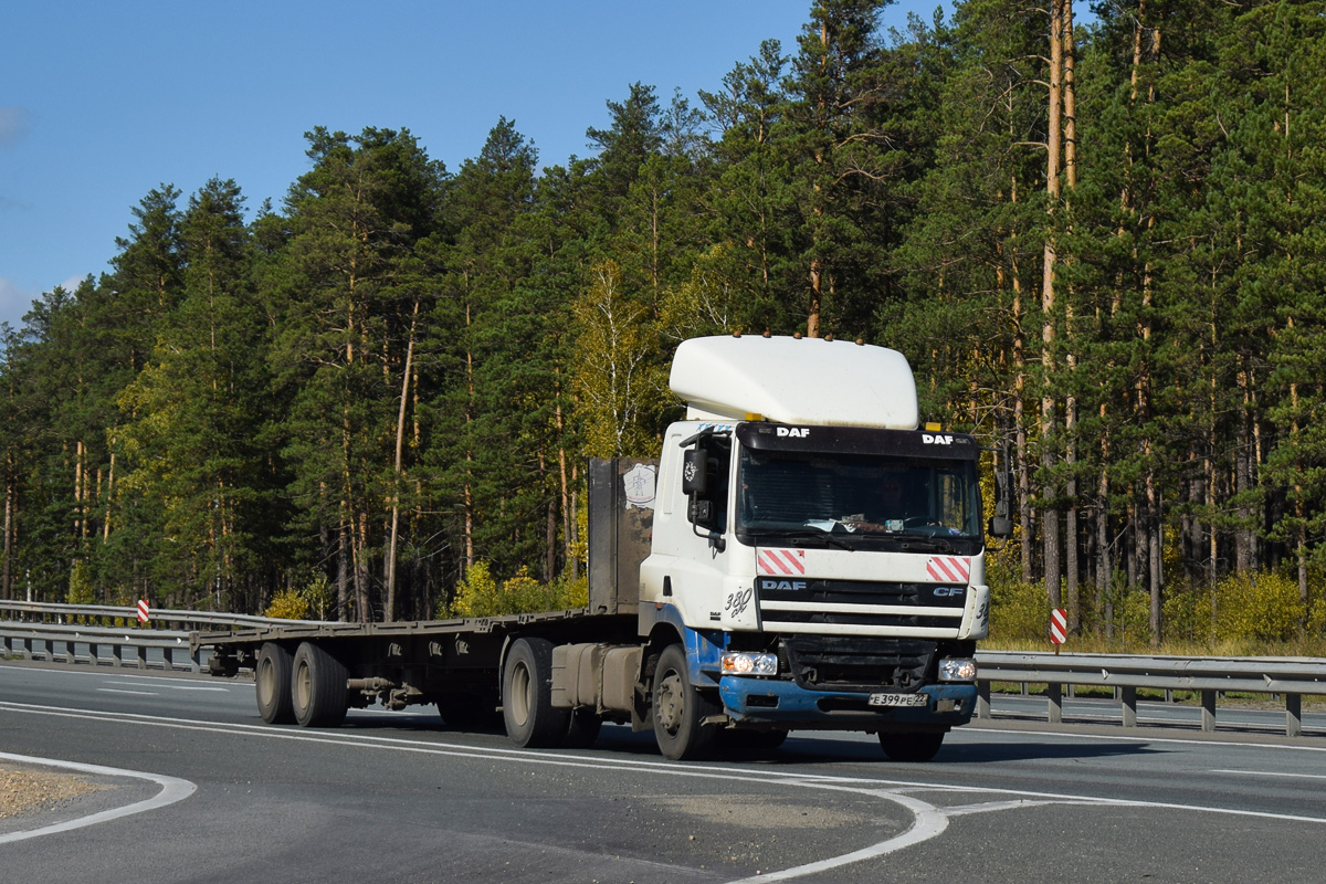 Алтайский край, № Е 399 РЕ 22 — DAF CF85 FT