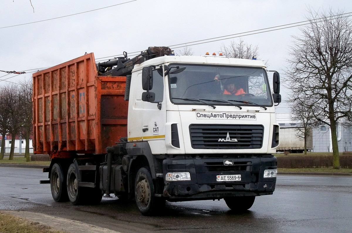 Могилёвская область, № АЕ 5569-6 — МАЗ-6312 (общая модель)