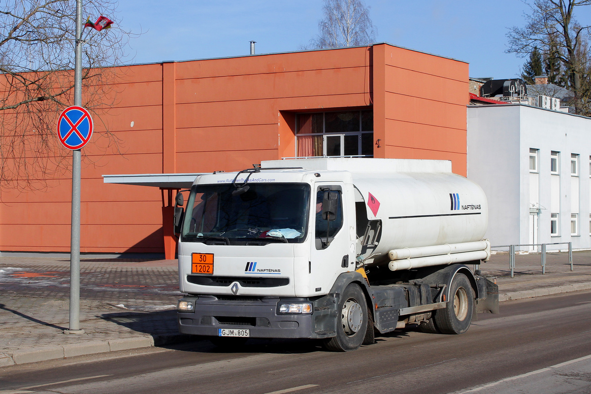 Литва, № GJM 805 — Renault Midlum