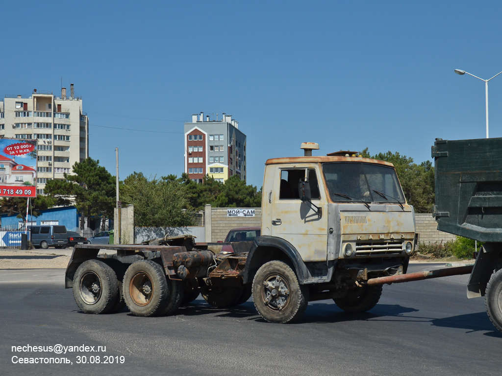 Севастополь, № А 063 МУ 92 — КамАЗ-5410